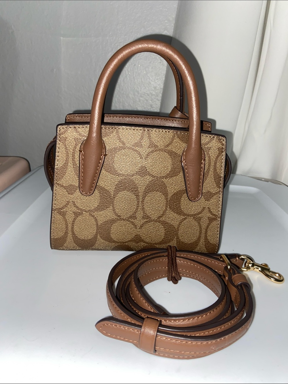COACH Mini Andrea Carryall - Picture 3 of 11